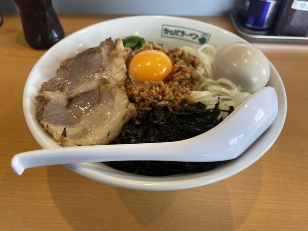 「【限定】台湾まぜそば」@カッパラーメンの写真