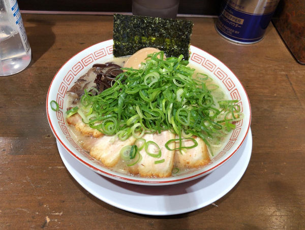 「ネギチャーシューメン」@博多長浜ラーメン フクフクの写真