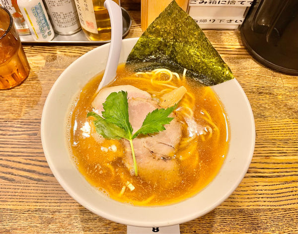 「平子煮干そば　並盛」@新橋 纏の写真