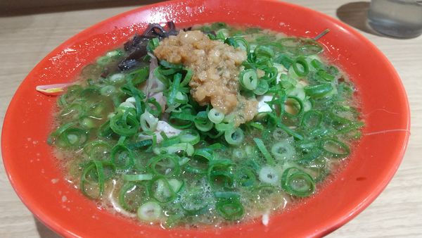 「こってり背脂中華そば」@一ノ口十ノ口の写真