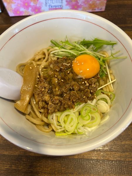 「まぜ二郎（並盛）」@竜雅の写真