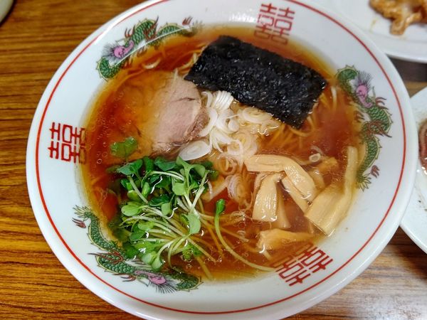 「ラーメン(並盛)700円」@宮崎園の写真