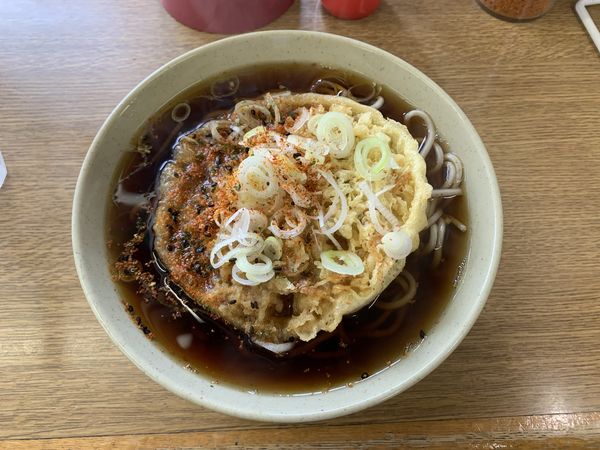 「天ぷらそば 460円」@都そば 京成高砂駅店の写真