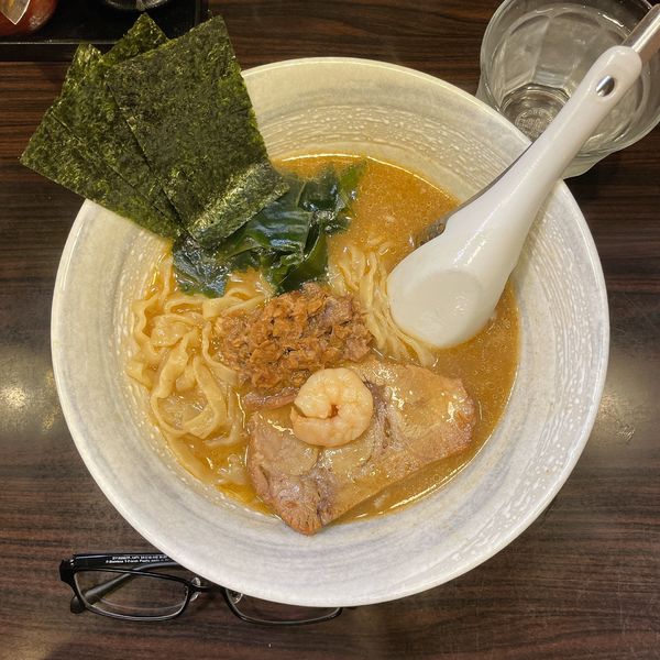 「魚介しょうゆラーメン（Ａセット）」@麺屋 優創の写真