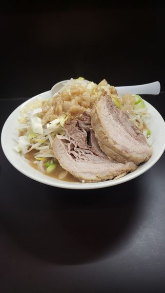 「ラーメン(並)豚増し1枚」@ラーメン一心の写真
