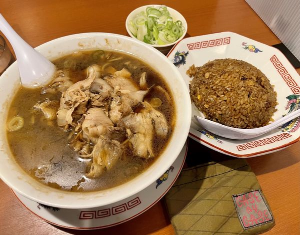 「中華そば並セット」@末廣ラーメン本舗 高田馬場分店の写真