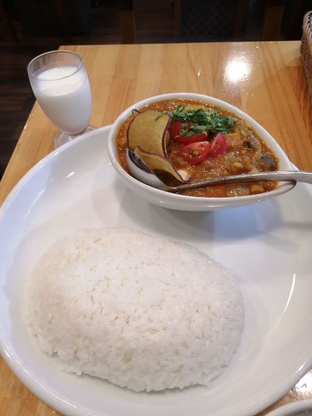 「野菜と豆のカレー　　1000円」@Spice Boxの写真