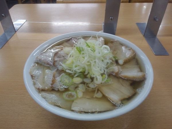 「肉そば大盛り　ネギ多め 1150円」@坂内食堂 喜多方本店の写真