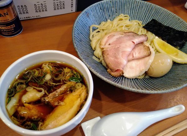 「淡麗特製つけ麺 ￥1300」@自家製手もみ麺 鈴ノ木の写真