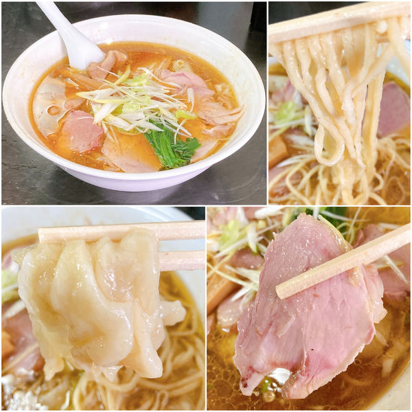 「手打チャーシューワンタンメン」@手打 焔の写真