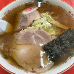 手打ち中華そば大盛り