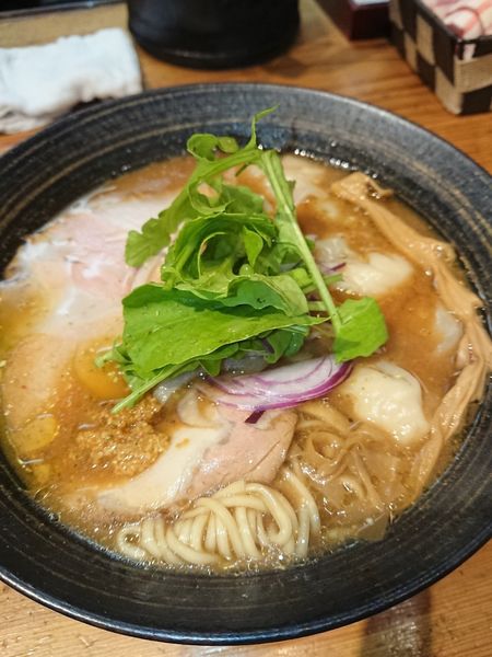 「ワンタン味噌ラーメン」@ラーメン屋 トイ・ボックスの写真