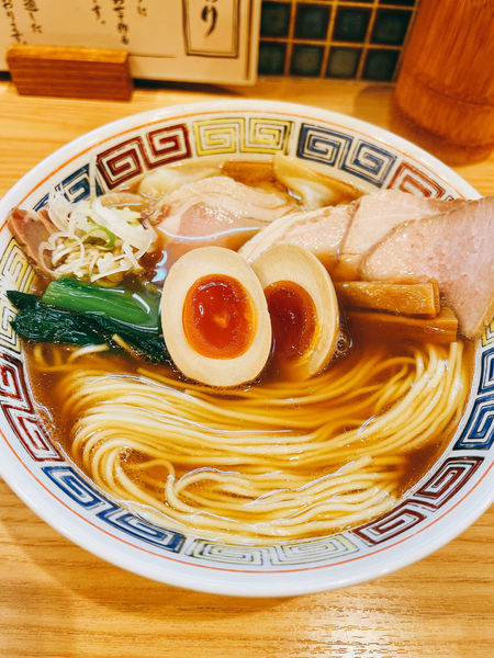 「特製中華そば」@ほっこり中華そば もつけの写真