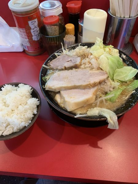 「コテ野菜ラーメン」@家系ラーメン 王道 神道家の写真