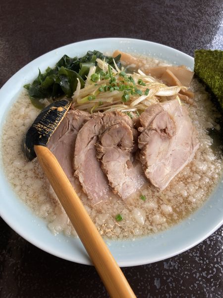 「ネギチャーシューメン、醤油」@ニューラーメンショップ 桶川店の写真