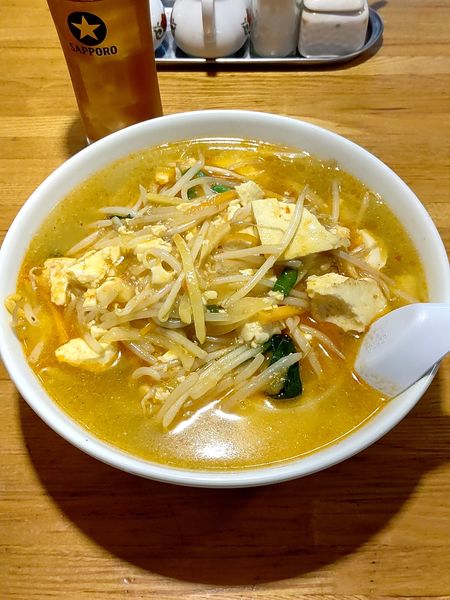 「野菜増し塩マーボー麺　980円」@中華ダイニング 海菜楼の写真