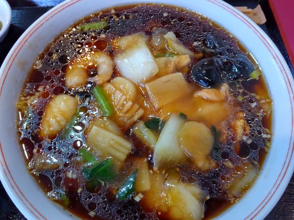 「五目あんかけ麺」@京華小吃 つくば店の写真