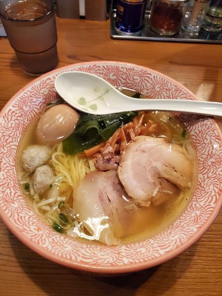 「上塩そば」@秋刀魚中華そば 生粋の写真