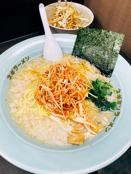「塩ネギラーメン　ネギ丼」@ラーメンショップ椿 ひたちなか店の写真