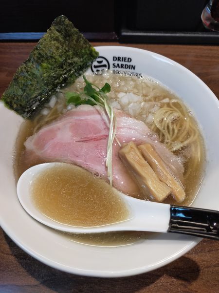 「淡麗煮干そば＋和え玉」@DRIED SARDIN BROTHERSの写真