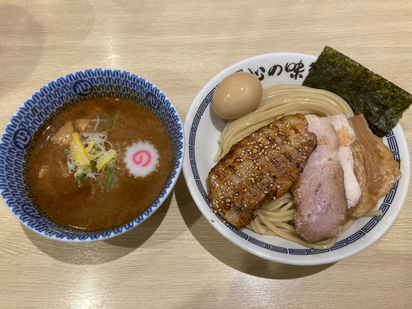 「特製濃厚豚骨魚介つけ麺」@心の味製麺 平井店の写真