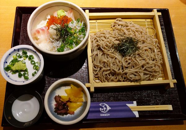 「蕎麦セット（950円）」@日本海庄や 大森店の写真