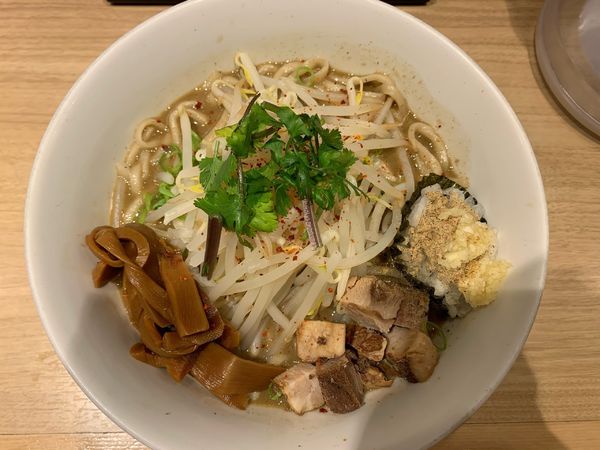 「にぼ味噌まぜそば」@長尾中華そば 名古屋驛麺通り店の写真