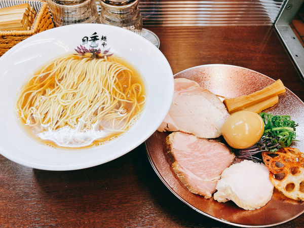 「麺や睡蓮の太刀魚+媛いりこ 温」@麺や 睡蓮の写真