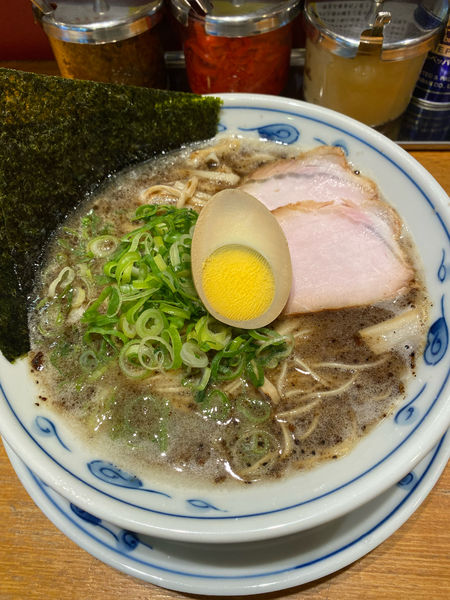 「渋英900円➕ちょ〜こってり➕バリ固」@らあめん 渋英の写真