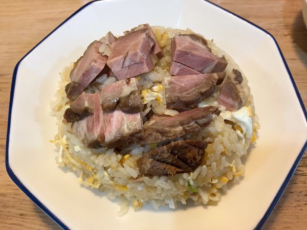 「肉入りチャーハン」@栃尾の写真
