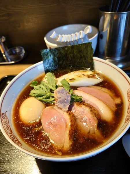 「鴨出汁中華蕎麦」@鴨出汁中華蕎麦 麺屋yoshikiの写真