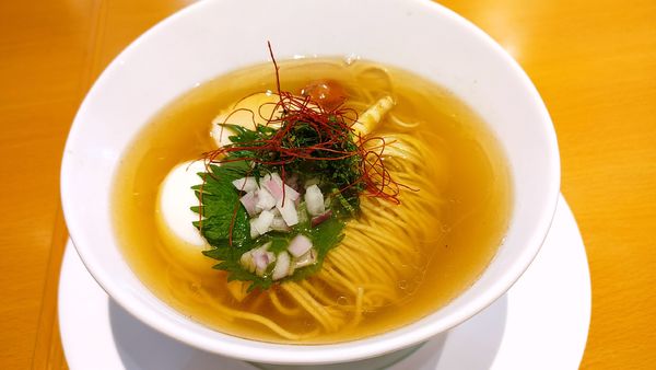 「味玉香味しそ ¥1,000」@だし工房 絹と小麦の写真