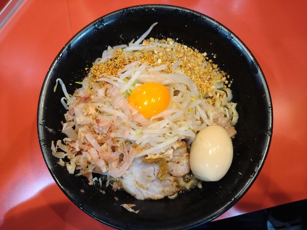 「まぜそば（900円）」@麺屋 桐龍の写真