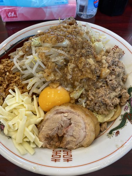 「油そば」@ぶっ豚 淵野辺店の写真