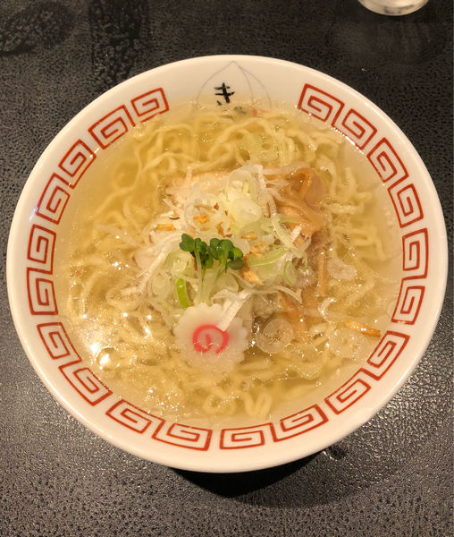 「あっさり中華そば（￥800）」@中華そば きび 明大前店の写真