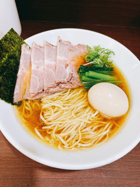 「上中華 味玉 淡麗醤油 三年醸造醤油ver.」@中華そば うお青の写真