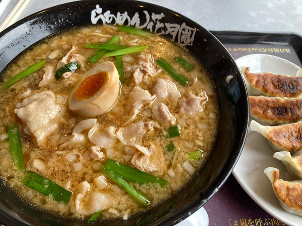 「肉そば嵐」@らあめん花月嵐 ひたちなか高場店の写真