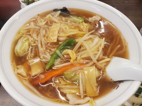 「サンマーメン８２０円」@佐野金 総本店の写真