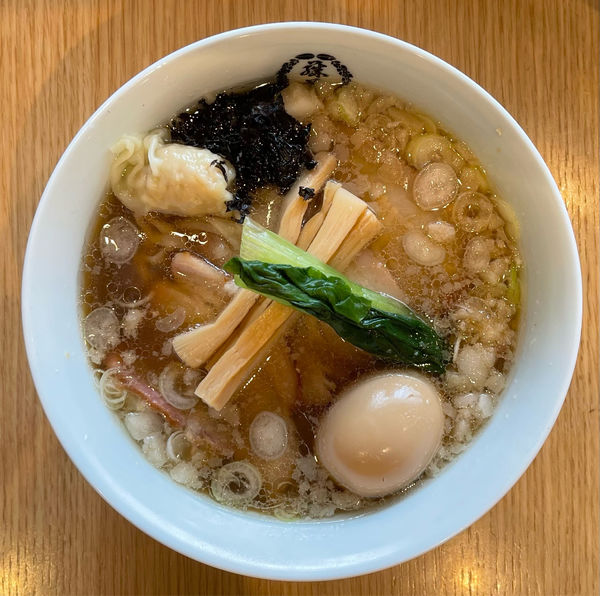 「特製生姜醤油らぁ麺(大盛り)」@支那蕎麦屋 藤花の写真