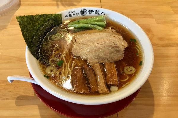 「朝中華そば 590円」@築地の中華そば 伊蔵八の写真