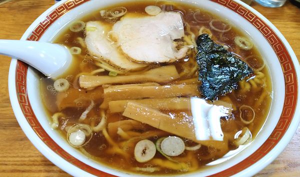 「中華そば　大盛」@春木屋 荻窪本店の写真