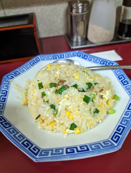 「半チャーハン」@博多ばってんラーメンの写真