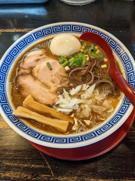 「ニボトン＋味玉」@ラーメン サカモトの写真