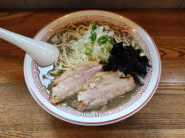 「濃厚煮干そば　大」@煮干中華そば専門 煮干丸の写真