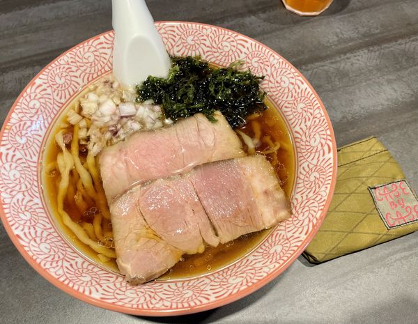 「淡麗煮干（手もみ麺）」@麺や べらぼうの写真