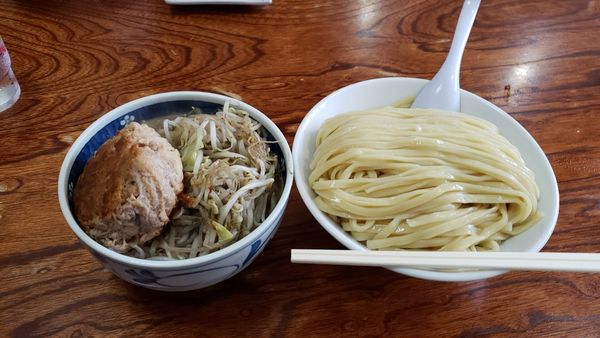 「野菜チャーシューつけ麺(大盛り)」@ラーメン ひかりの写真
