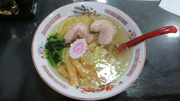 「塩ラーメン700円」@白河手打ラーメン かづ枝の写真
