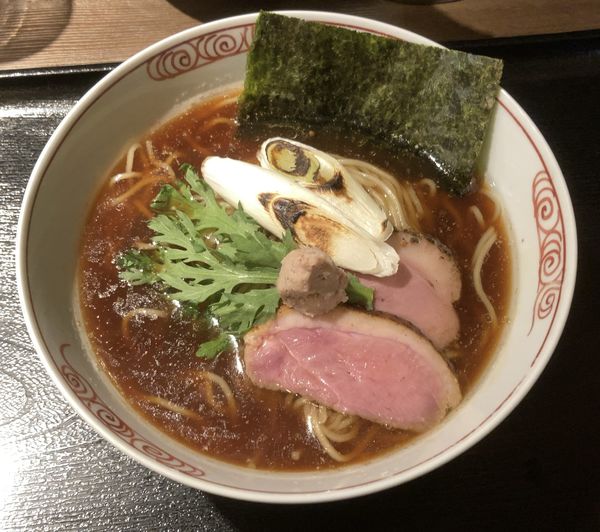 「鴨出汁中華蕎麦(醤油)」@鴨出汁中華蕎麦 麺屋yoshikiの写真