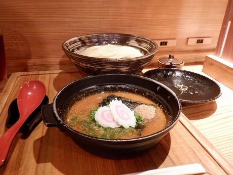「めんたい煮込みつけ麺」@元祖めんたい煮こみつけ麺の写真