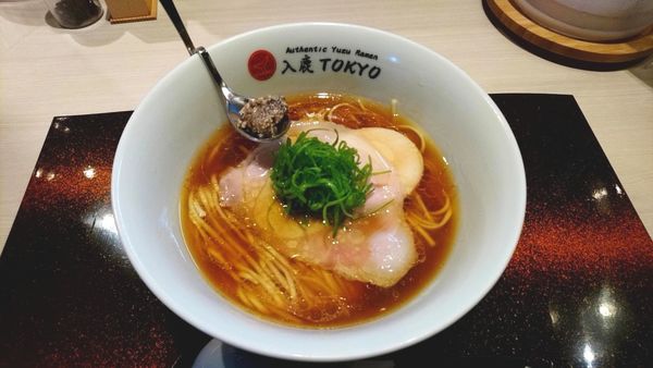 「ポルチーニ醤油らぁ麺_1100円」@入鹿TOKYOの写真
